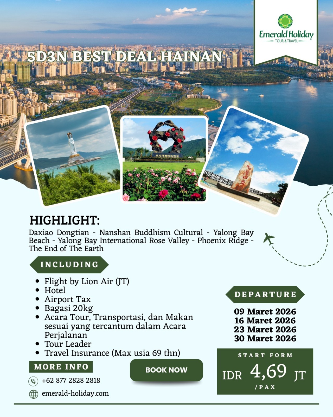 5D3N BEST DEAL HAINAN
